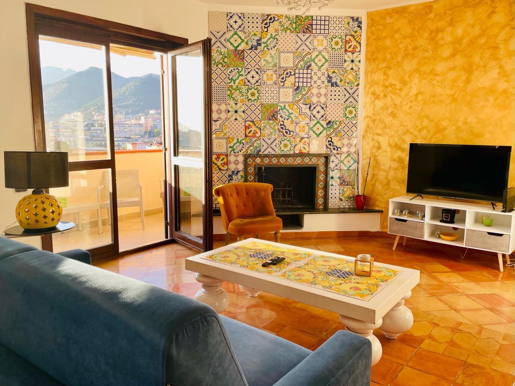 Donna Filomena Casa Vacanza Park Bougainville ซาแลร์โน ภายนอก รูปภาพ